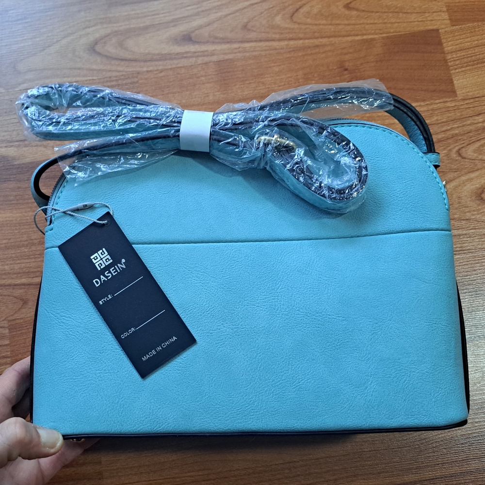 Dasein Light Blue Crossbody Bag